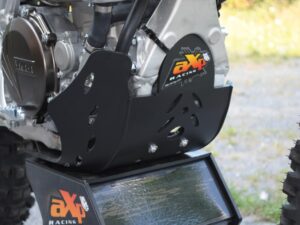 AXP Skid Plate Black/Blue Sticker Yamaha YZ450F 14