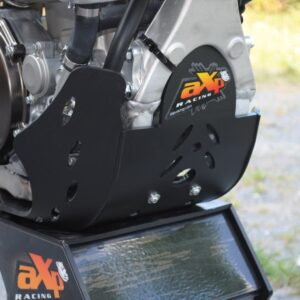 AXP Skid Plate Black/Blue Sticker Yamaha YZ450F 14