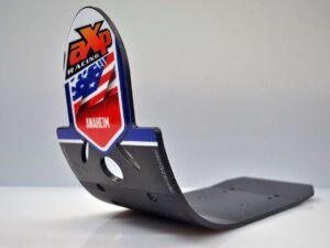 AXP Glide Plate Black Yamaha YZ250F 14-18, YZ450F 14-17