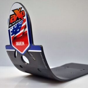 AXP Glide Plate Black Yamaha YZ250F 14-18, YZ450F 14-17