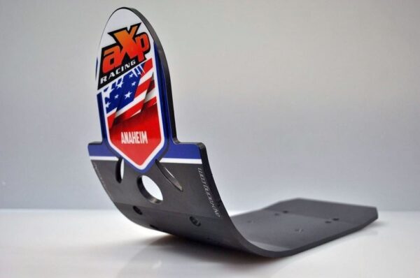 AXP Glide Plate Black Yamaha YZ250F 14-18, YZ450F 14-17