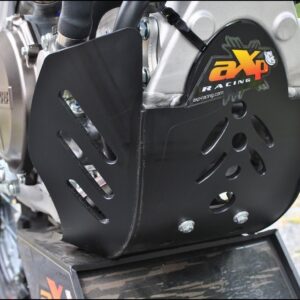 AXP Skid Plate Black/Blue Sticker Yamaha YZ450F15-17, YZ250F 15-18