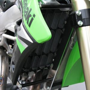 AXP Radiator Braces Black Spacers Kawasaki KX250F 15-16