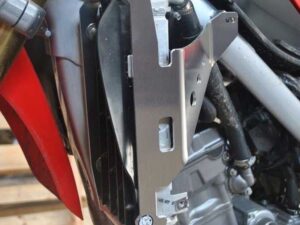 AXP Radiator Braces Red Spacers Honda CRF250L 13-20