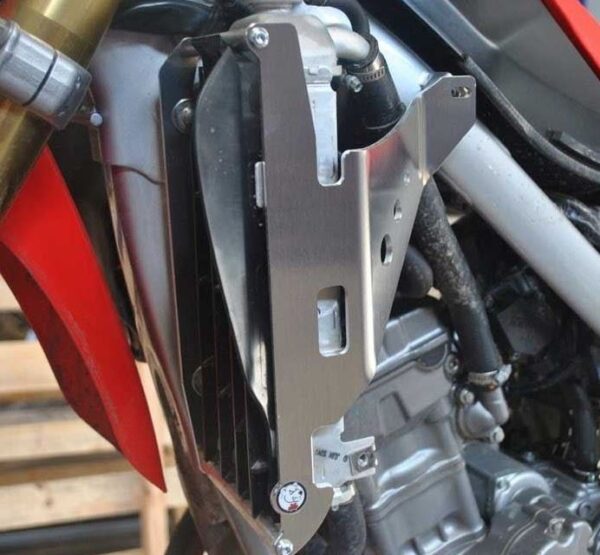 AXP Radiator Braces Red Spacers Honda CRF250L 13-20