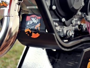 AXP Glide Plate Black Ktm SX125 16-20