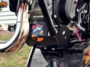 AXP Skid Plate Black Ktm SX125 16-20