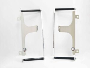 AXP Radiator Braces Black Spacers Yamaha YZ450F-YZ250F 14-17