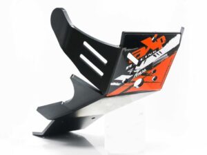 AXP Skid Plate Black/Red Sticker Yamaha YZ450F 14