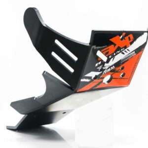 AXP Skid Plate Black/Red Sticker Yamaha YZ450F 14