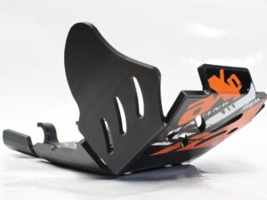 AXP Xtrem HDPE Skid Plate Black KTM EXCF250-EXCF350 17-