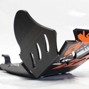 AXP Xtrem HDPE Skid Plate Black KTM EXCF250-EXCF350 17-
