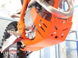 AXP Xtrem HDPE Skid Plate Orange KTM SXF250-SXF350-XCF250-XCF350 16-18