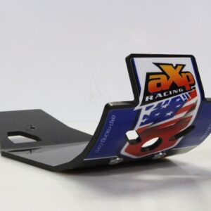 AXP Glide Plate Black Yamaha YZ250F 19-, YZ450F 18-