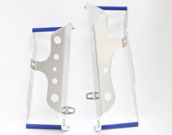 AXP Radiator Braces Blue Spacers Suzuki RM-Z450 08-16