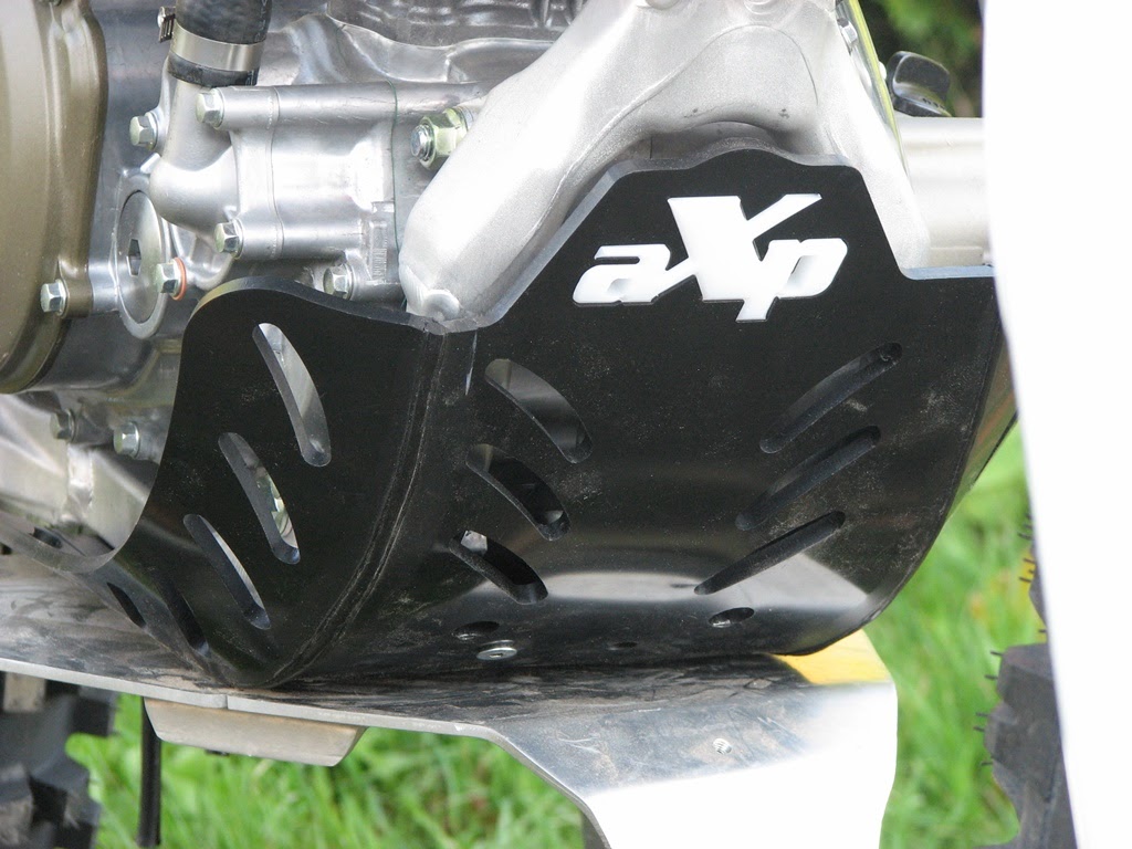 AXP Skid Plate Black Honda CRF250 04-09