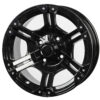 BSK Vanne 15x7 4/110 4+3 Musta
