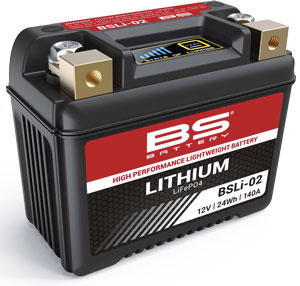 BS Battery BSLI-02 Lithiumakku