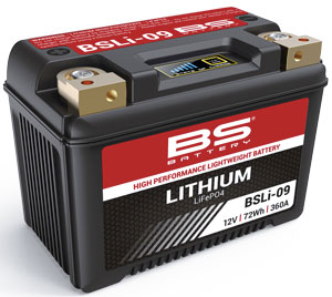BS Battery BSLI-09 Lithiumakku