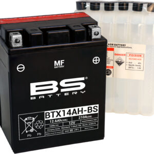 BS Battery  BTX14AH-BS MF (cp) Maintenance Free