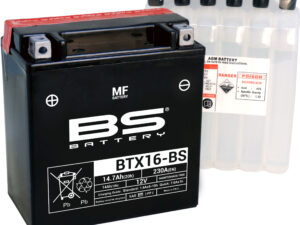 BS Battery  BTX16-BS MF (cp) Maintenance Free