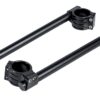 Ohjaustangon Clip-on Black Aluminum 22mm (7/8") 41mm (1set)