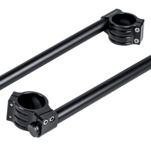 Ohjaustangon Clip-on Black Aluminum 22mm (7/8") 41mm (1set)