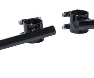 Clip-on Black coated Steel  22mm (7/8") 41mm (1set)