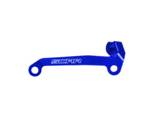 Scar Clutch Cable Guide - Kawasaki Blue color