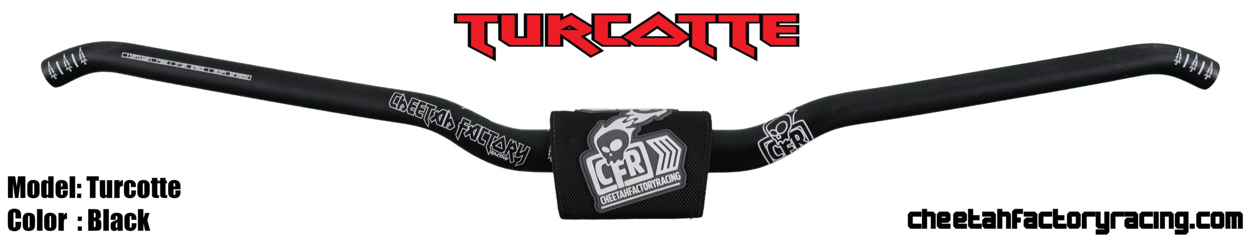 CFR Brett Turcotte Ohjaustanko Musta