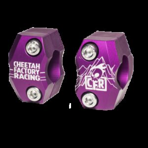 CFR 7/8" to 1 1/8" Ylikoon ohjaustangon adapteri Liila