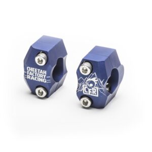 CFR 7/8" to 1 1/8" Ylikoon ohjaustangon adapteri Sininen