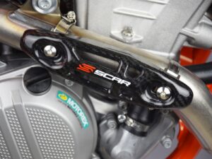Scar Carbon Universal Exhaust Heat Protector For 4 stroke