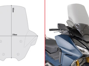 GIVI WINDSCREEN FUMEE HONDA FORZA 750 (2021)