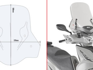 GIVI SPECIFIC FITTING KIT 6114DT