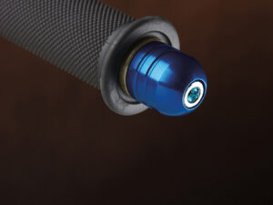 Renthal Handlebar End Plugs Blue (2pcs)