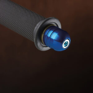 Renthal Handlebar End Plugs Blue (2pcs)