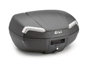 Givi TOPCASE 46L BLACK RIVIERA SMOKE REFLEC.