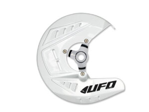 UFO Jarrulevysuoja etu HVA TE/FE 14-15, TC/FC 14, HUS 12-13 Valkoinen  041