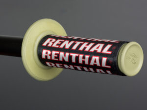 Renthal Clean Grips Musta/Punainen (2pcs)