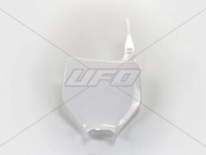 UFO Etunumerokilpi KX125-500 03-04 Valkoinen 047