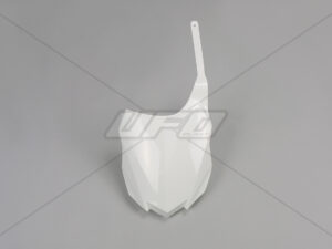 UFO Etunumerokilpi KXF250 13-16,KXF450 13-15 Valkoinen 047