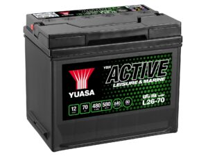 Yuasa L26-70 Active Leisure Battery 12V 70Ah 480A Huom.Rullakkorahti (18)