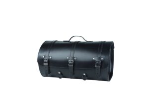 Motor Suitcase Real leather large black
