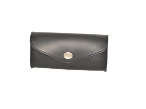 Frontbag Black Leather