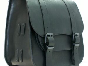 Saddlebag one-side "Postman" medium Black