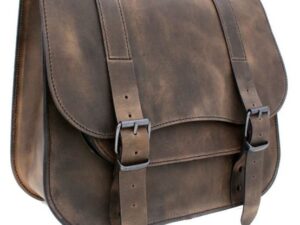Saddlebag one-side "Postman" medium Brown