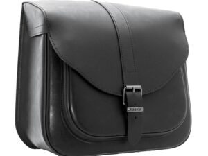 Saddlebag one-side "Postman" large Black
