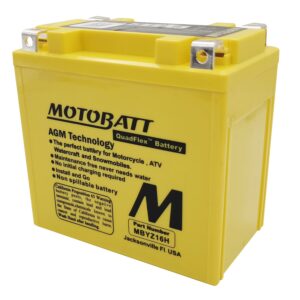 Motobatt akku, MBYZ16H HeavyDuty