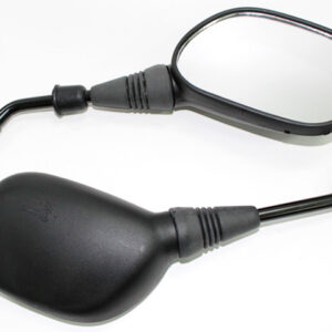 Tec-X Peili, Yleismalli, Skootterimalli, Musta, M8 (oikea- / vasen kierre), Pari